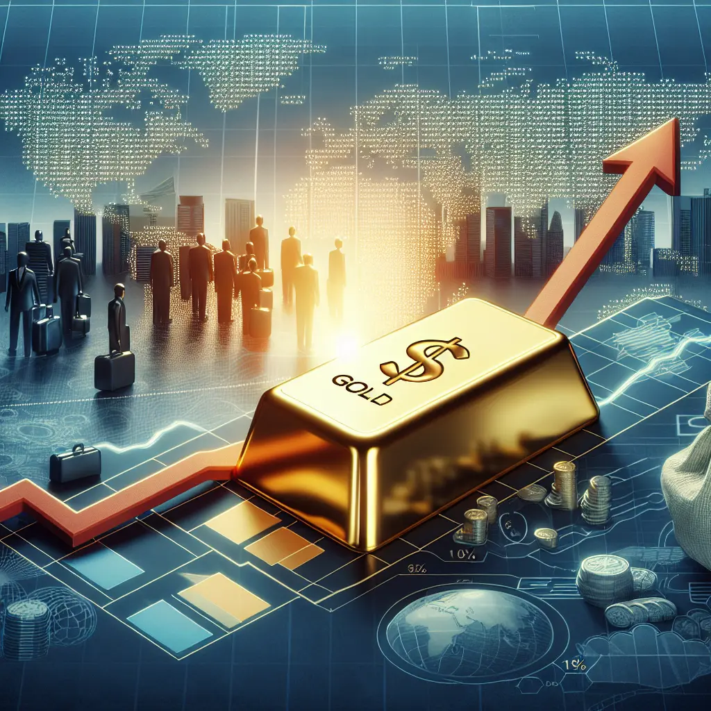 Gold prices fall 1% amidst robust US jobs data.