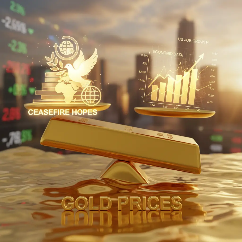 Gold’s Resilience: Ceasefire Hopes Eclipse Strong US Jobs Data