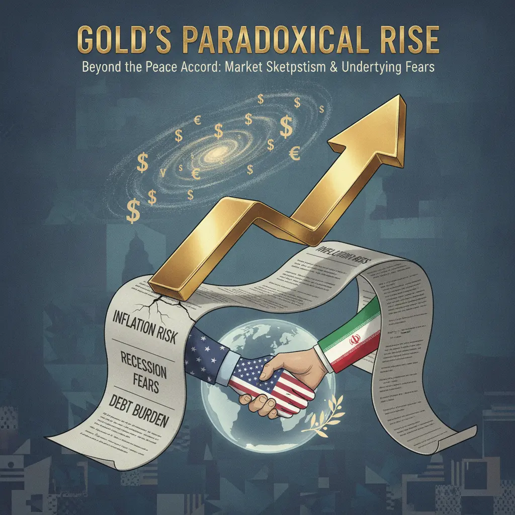 Gold Drifts Higher: Iran-US Truce Sparks Market Nuance, Highlighting Lingering Caution Amidst Easing Tensions