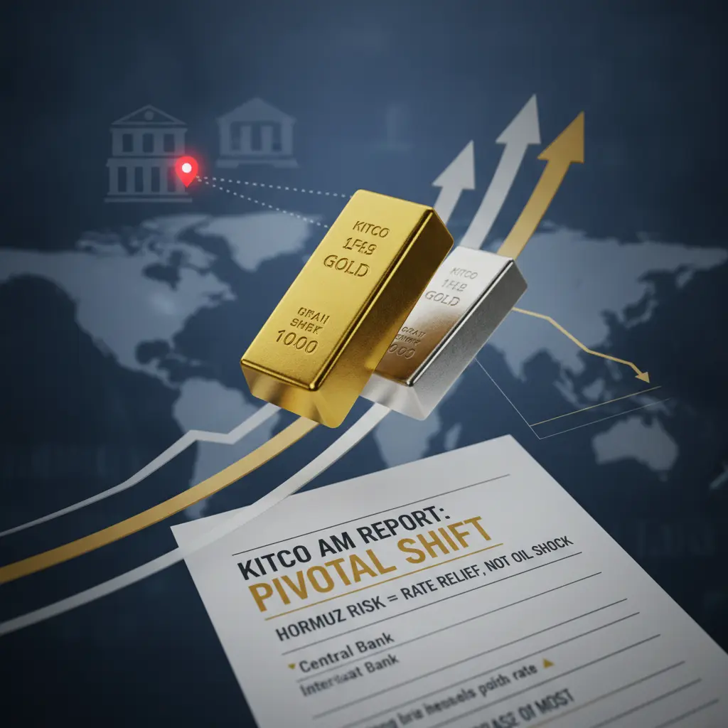 Gold & Silver Rally: Hormuz Risk Now Signals Rate Relief, Not Oil Shock – Kitco AM Report