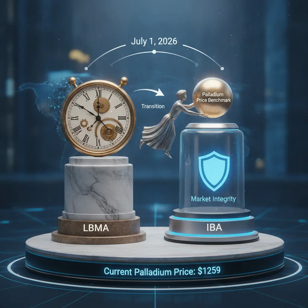 LBMA Shifts Palladium Benchmark to IBA for Enhanced Integrity