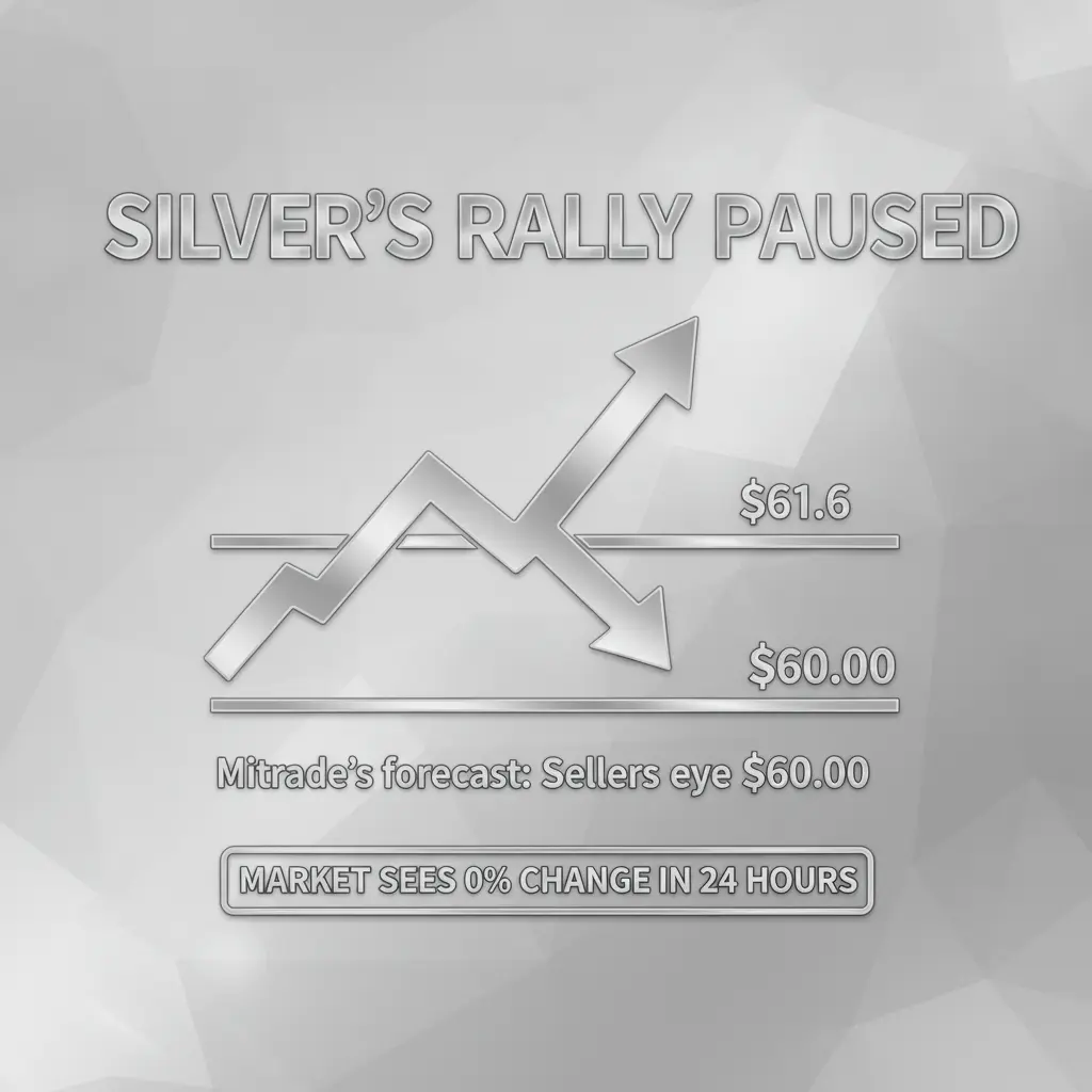 Silver Price Stalls, Sellers Target $60.00 Amidst Market Calm