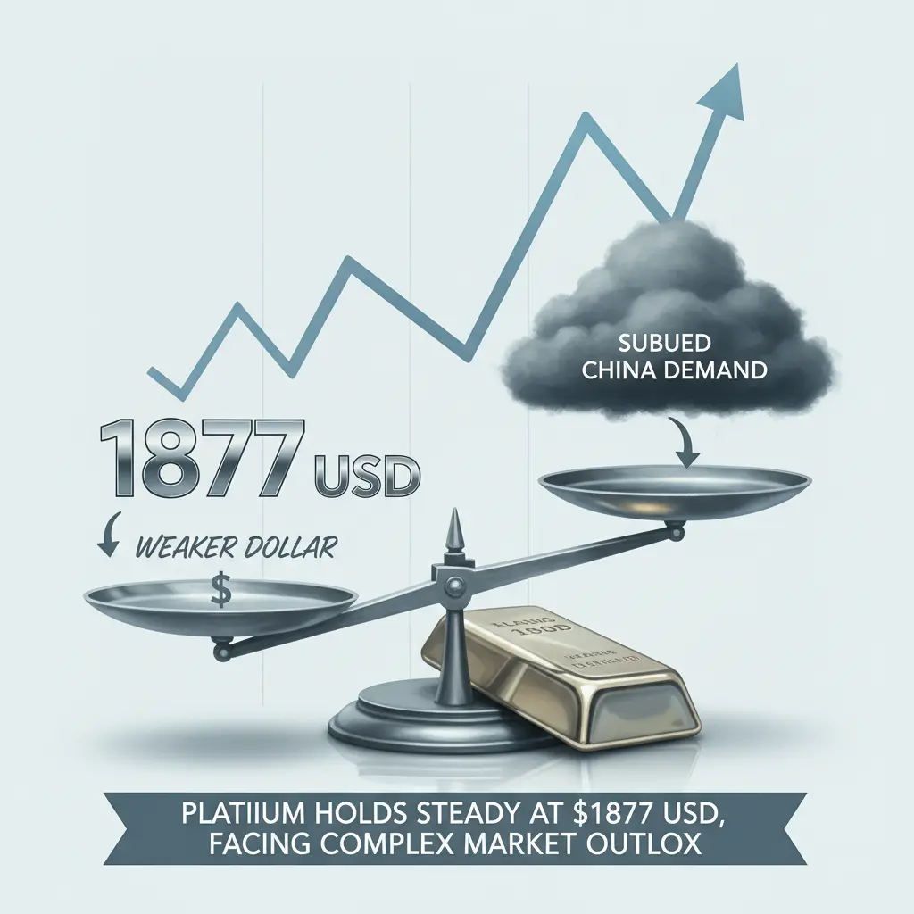 Platinum Price Stability Amidst Dollar Weakness and China Demand Concerns