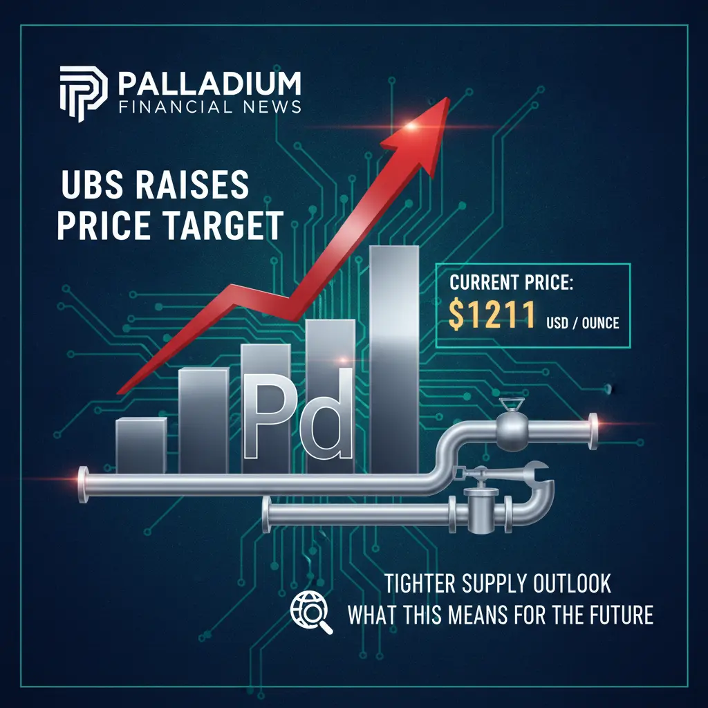 UBS Raises Palladium Price Target Amidst Tightening Supply Forecast