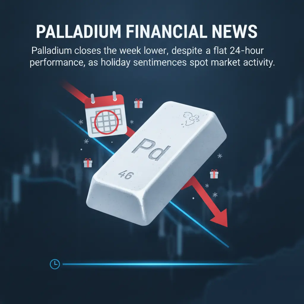 Palladium Price Dips Amidst Holiday Market Atmosphere
