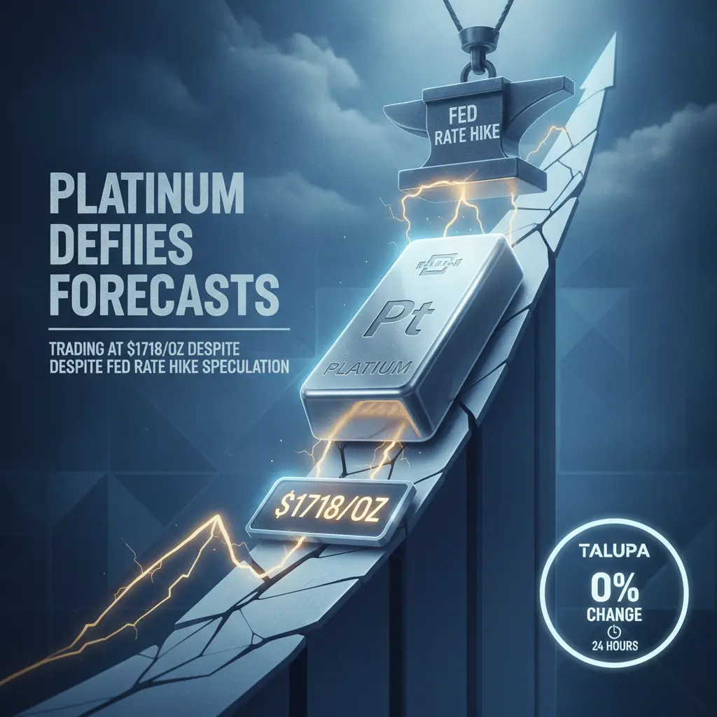 Platinum Holds Above $1700 Amidst Fed Hike Bets