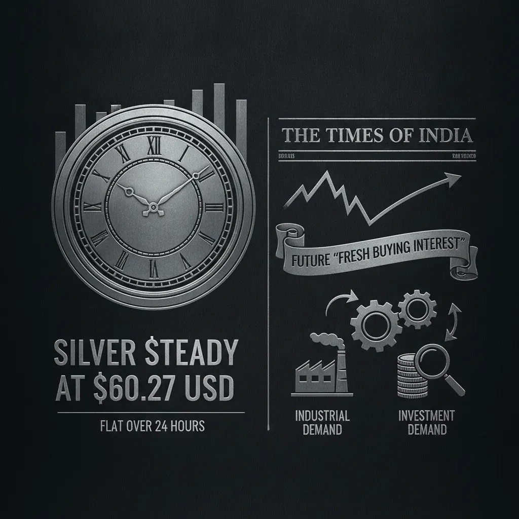Silver Price Stable, Future Buying Interest Predicted