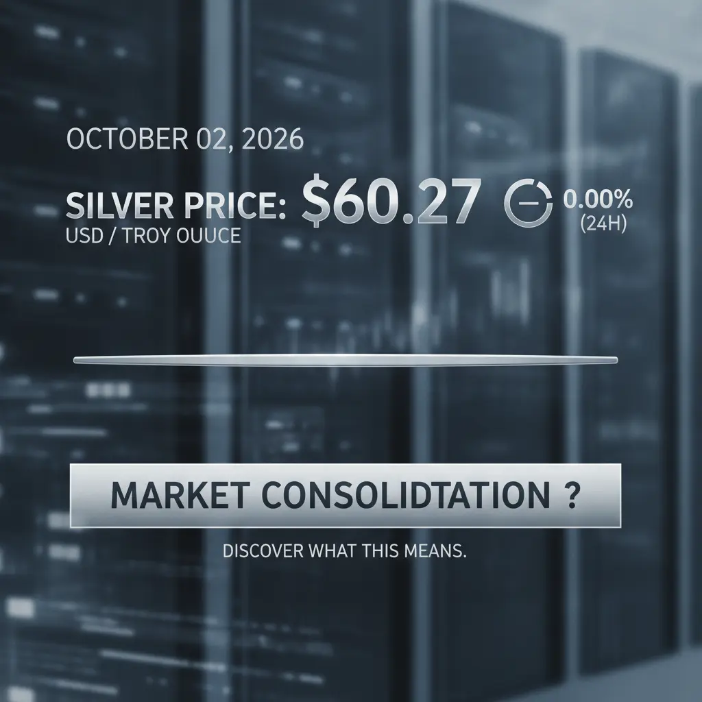 Silver Price Steady at $60.27: Market Consolidation in Focus