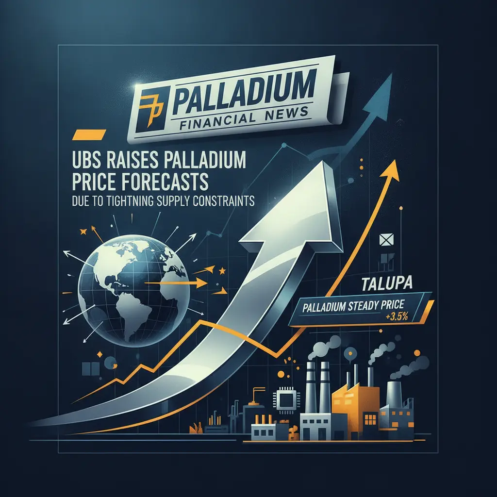 UBS Lifts Palladium Forecasts Amid Tight Supply & Market Outlook